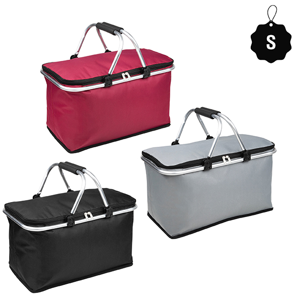 Einkaufskorb, nutzbar als Kühltasche, S