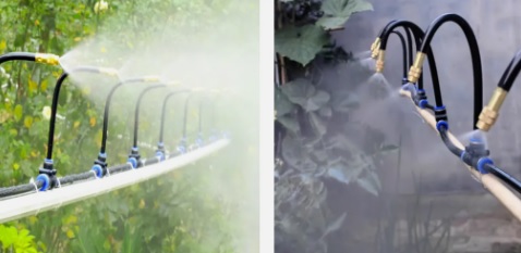 Bewässerungs System mit Sprühnebel