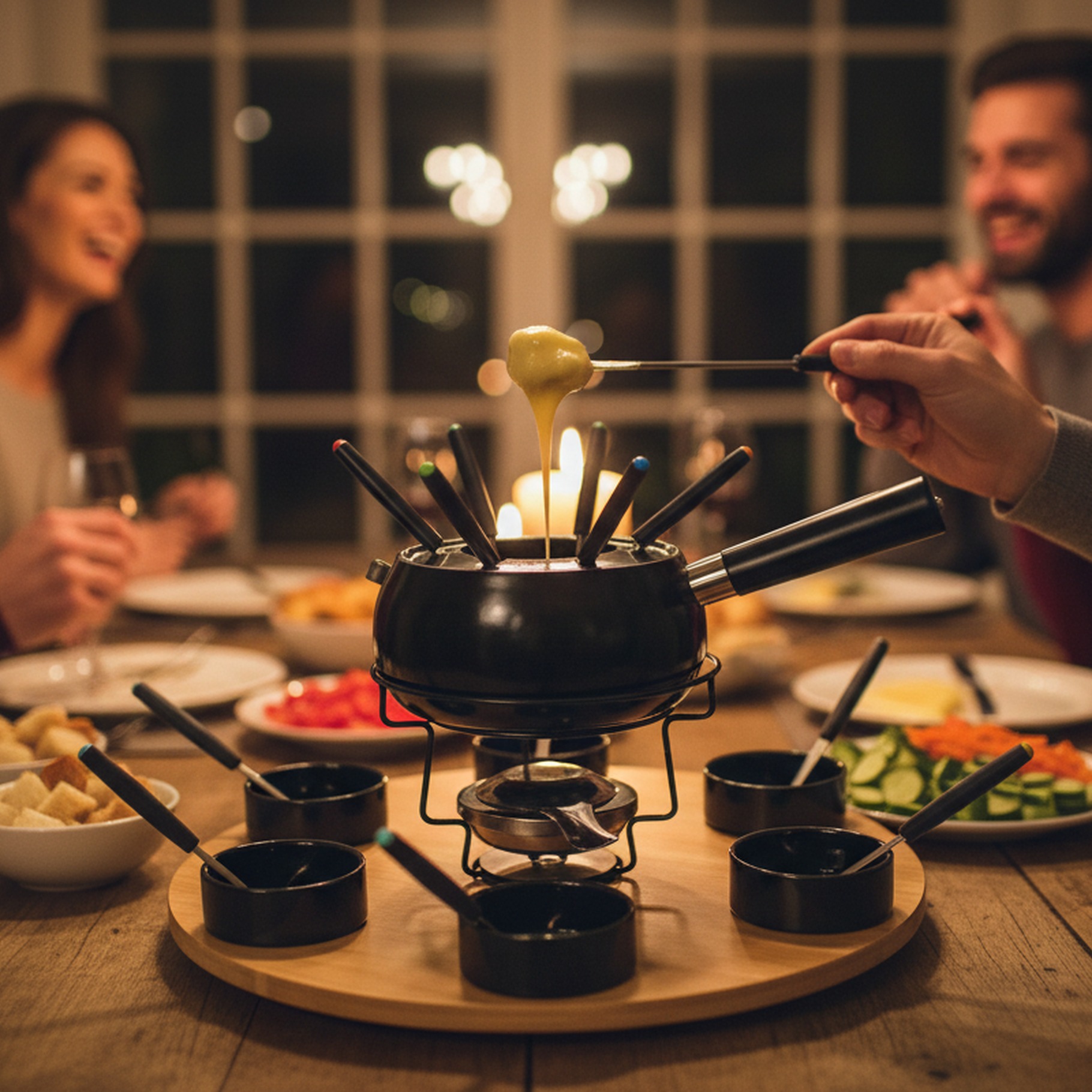 Fondue-Set für 6 Personen