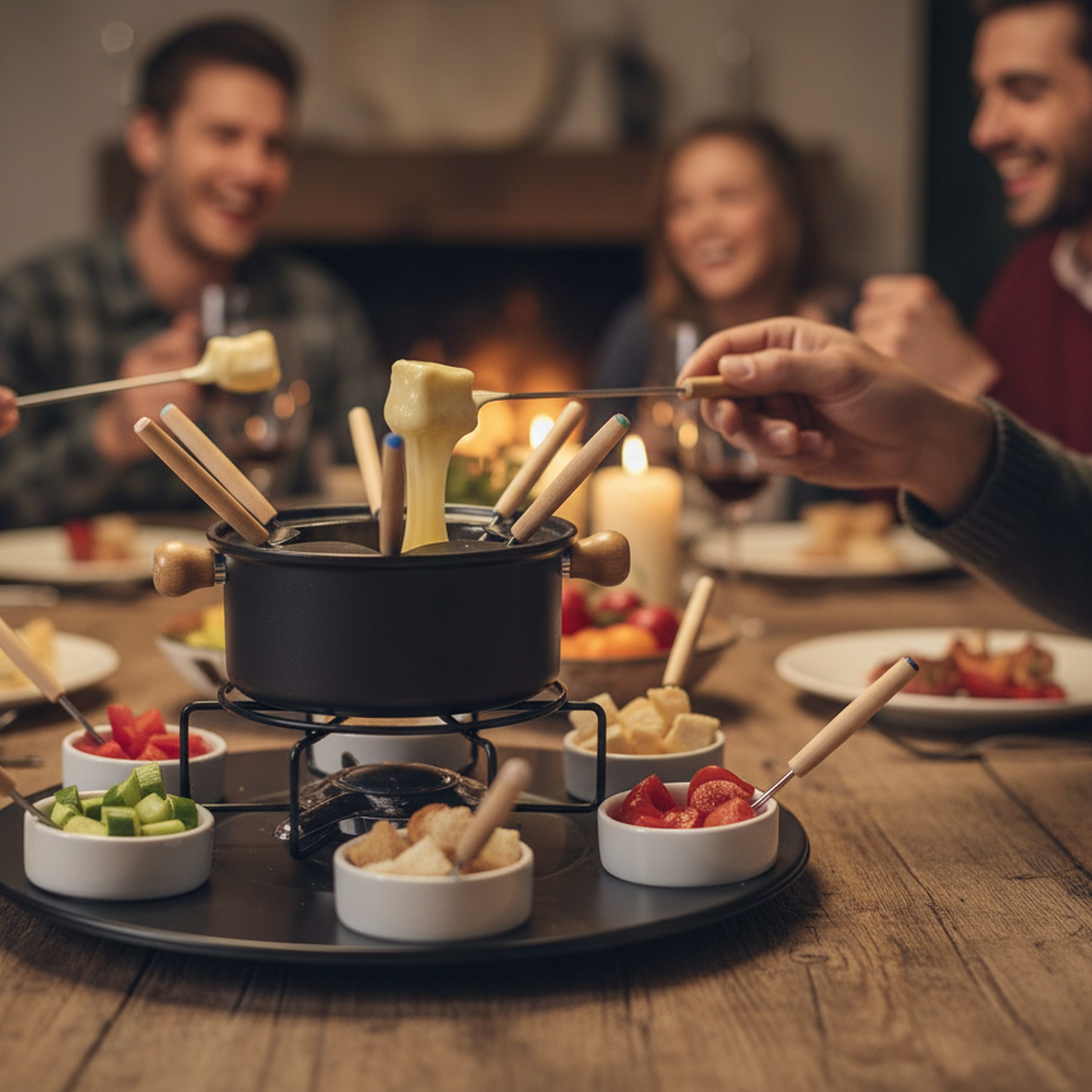 Fondue-Set für 6 Personen