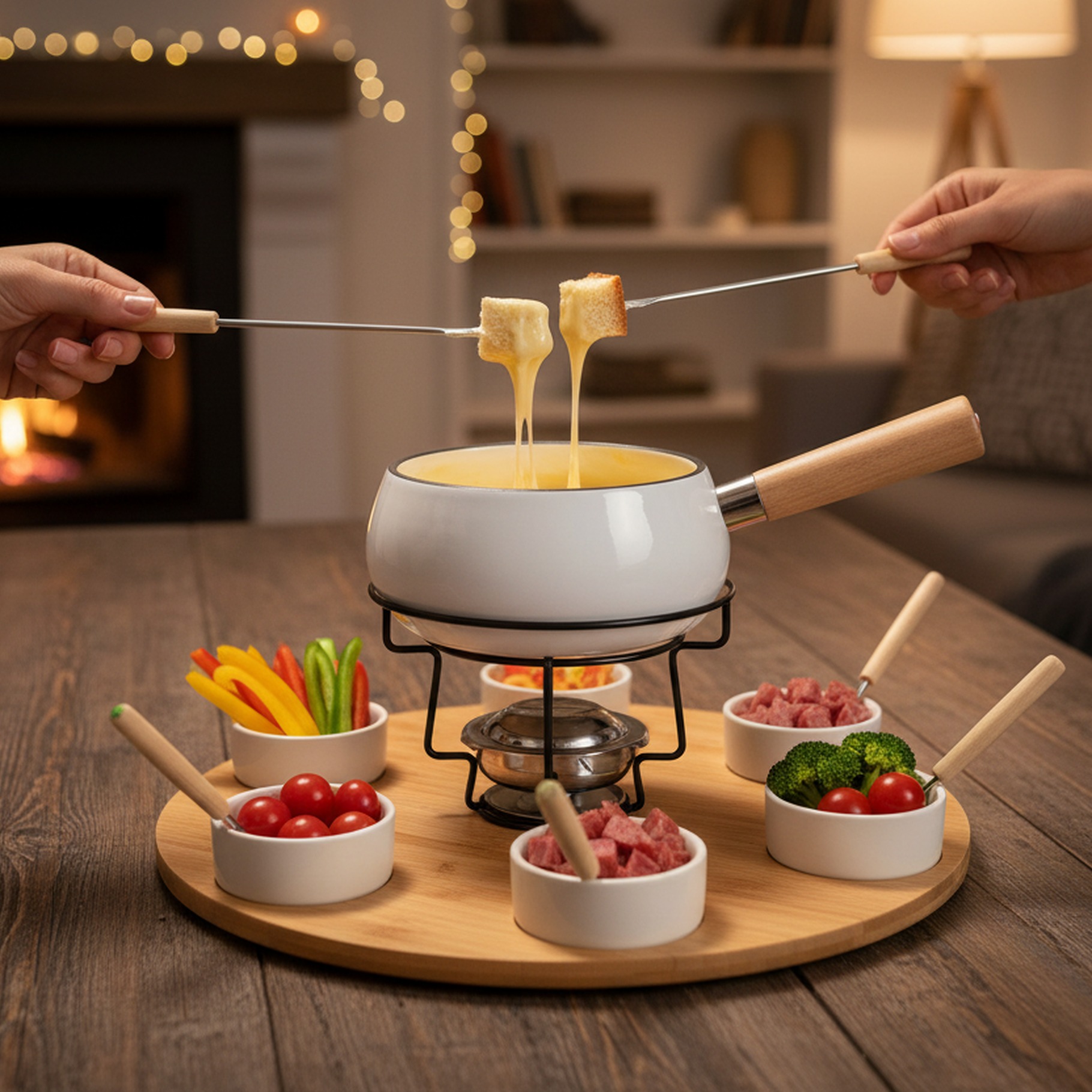 Fondue-Set für 6 Personen