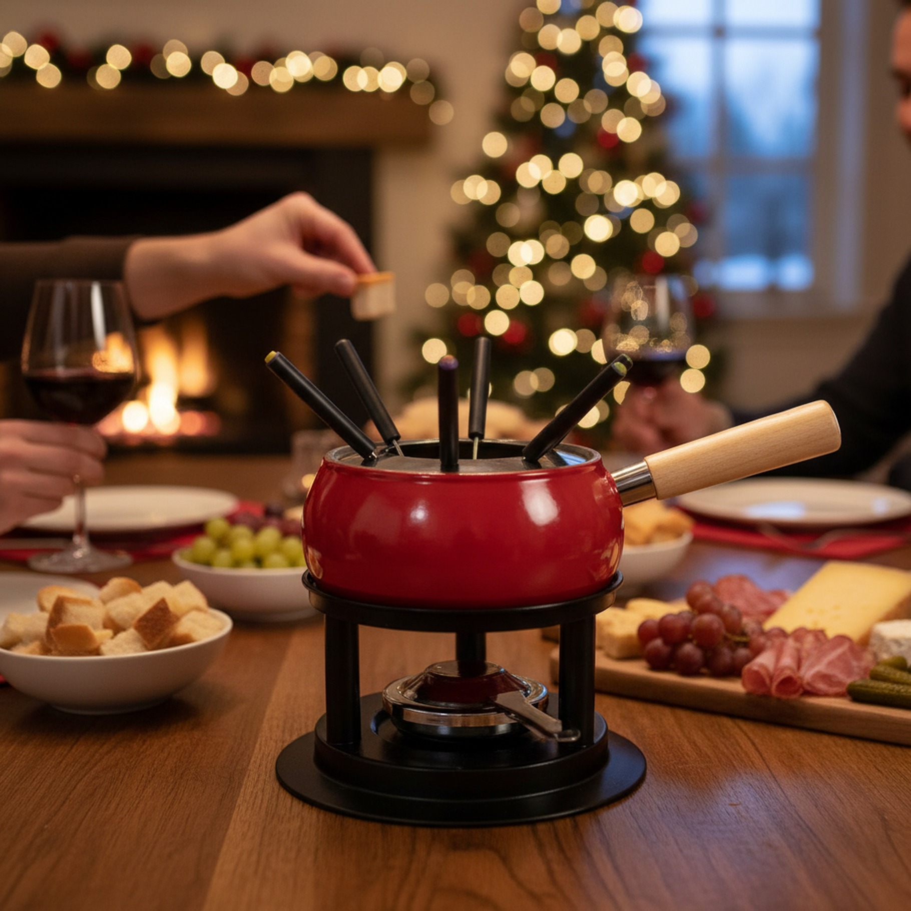 Fondue-Set für 6 Personen