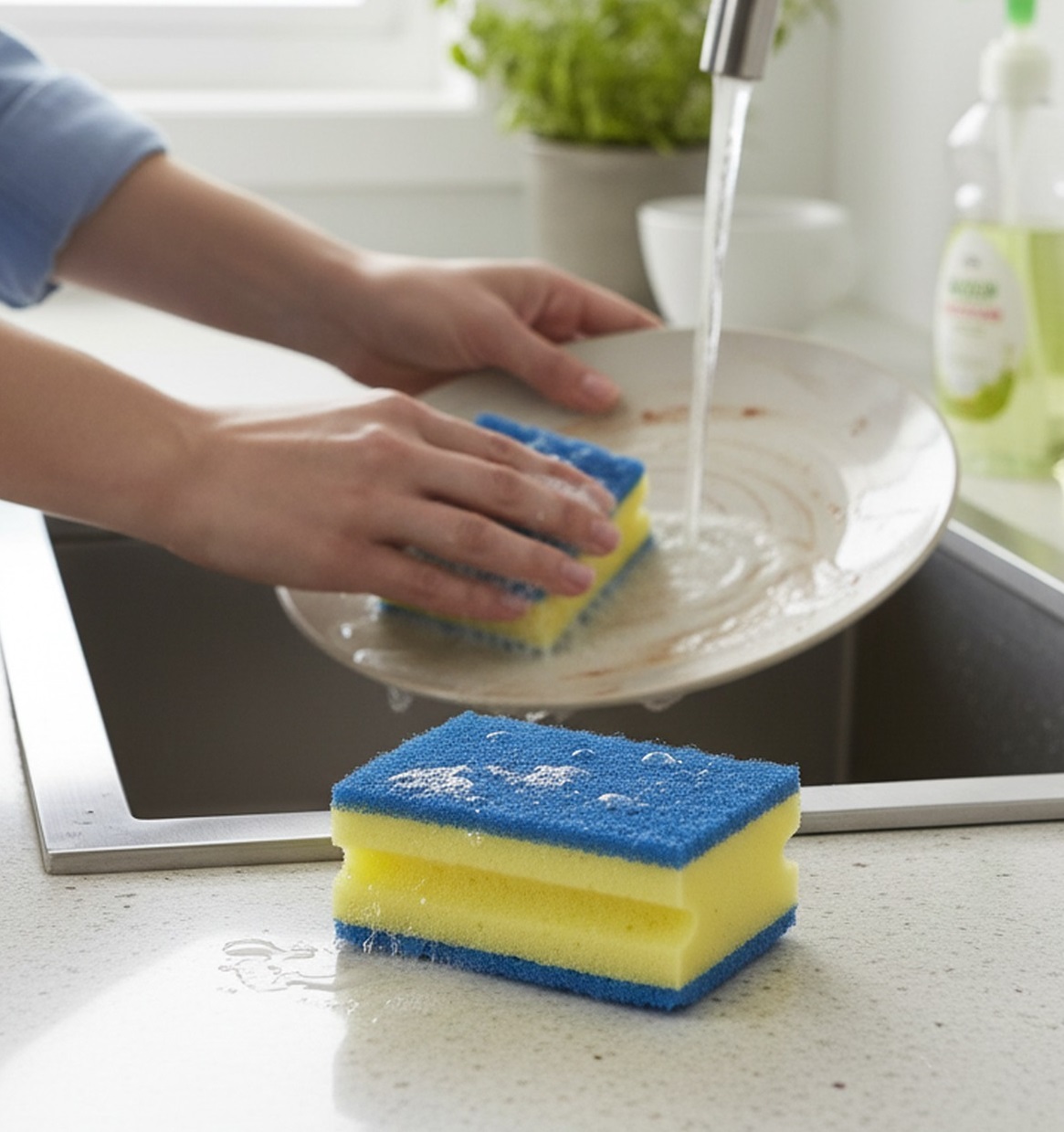 3er Set Putzschwamm