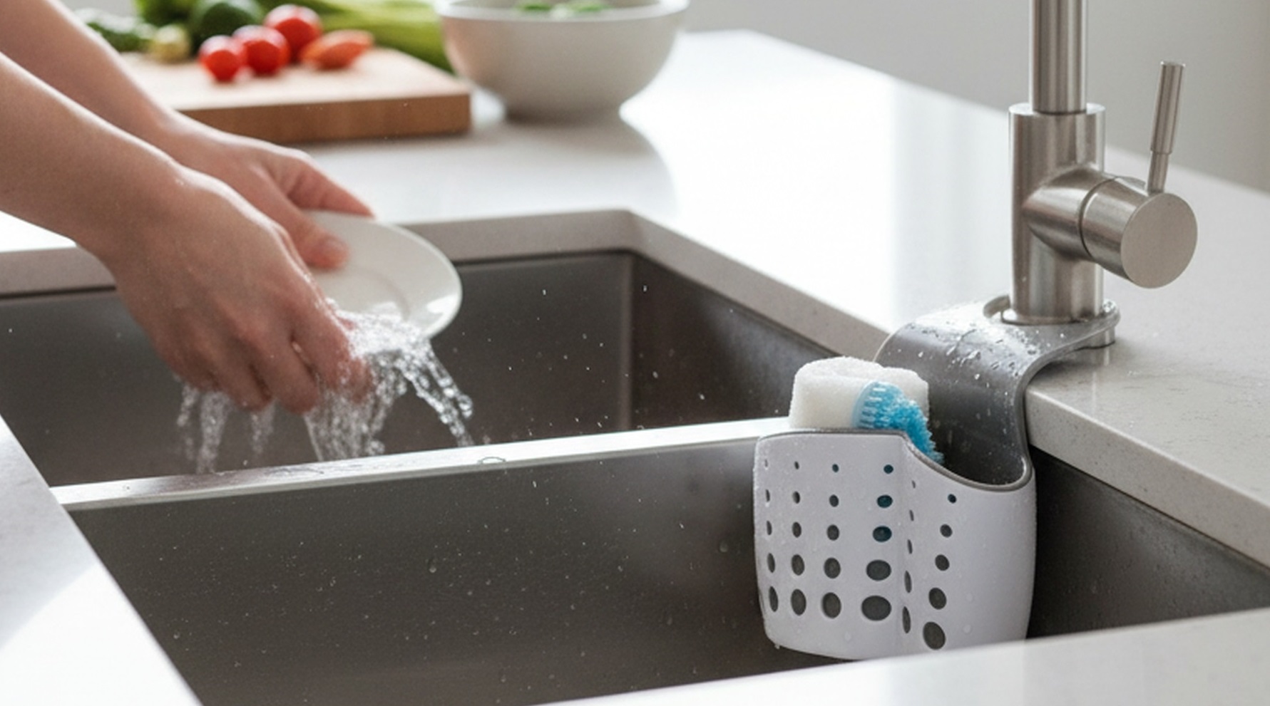 Spülbeckenorganizer zum Einhängen