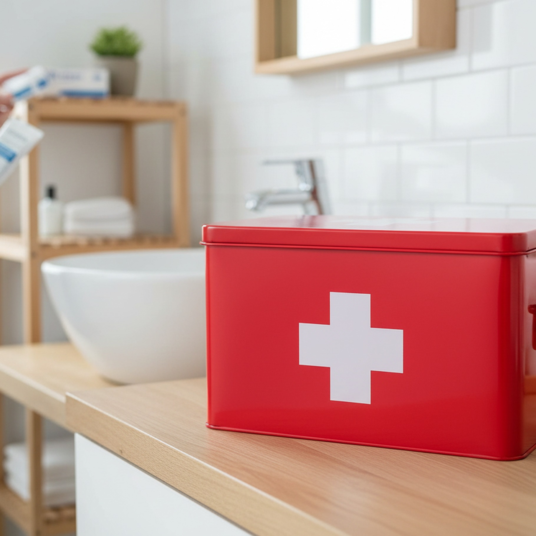 Medizin Box, Retro Design