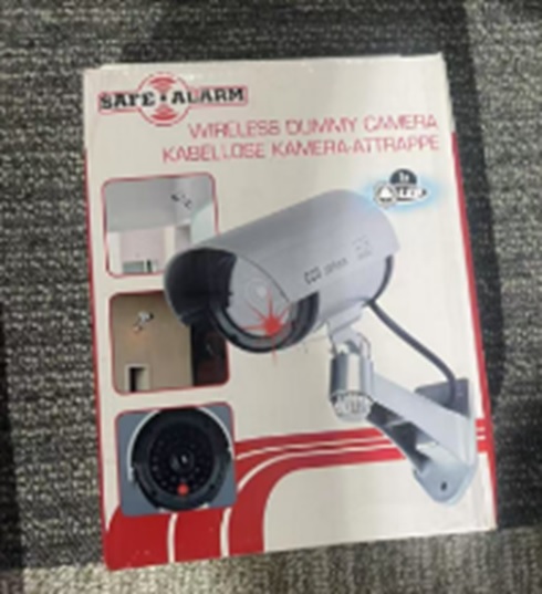 Sicherheitskamera mit LED