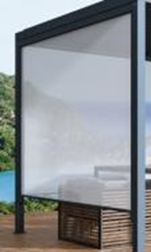 Windschutz für Pergola