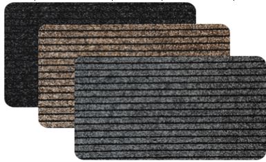 Fußmatte, rechteckig, 3-fach sortiert