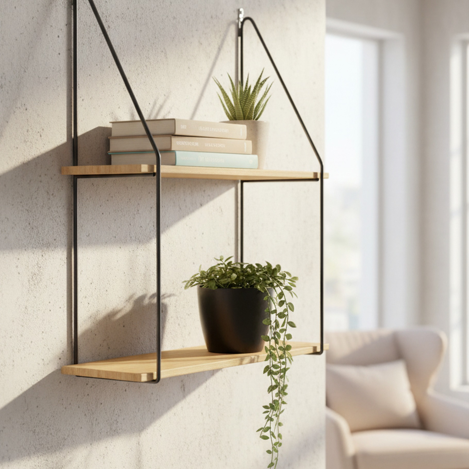 Wandregal zur Montage