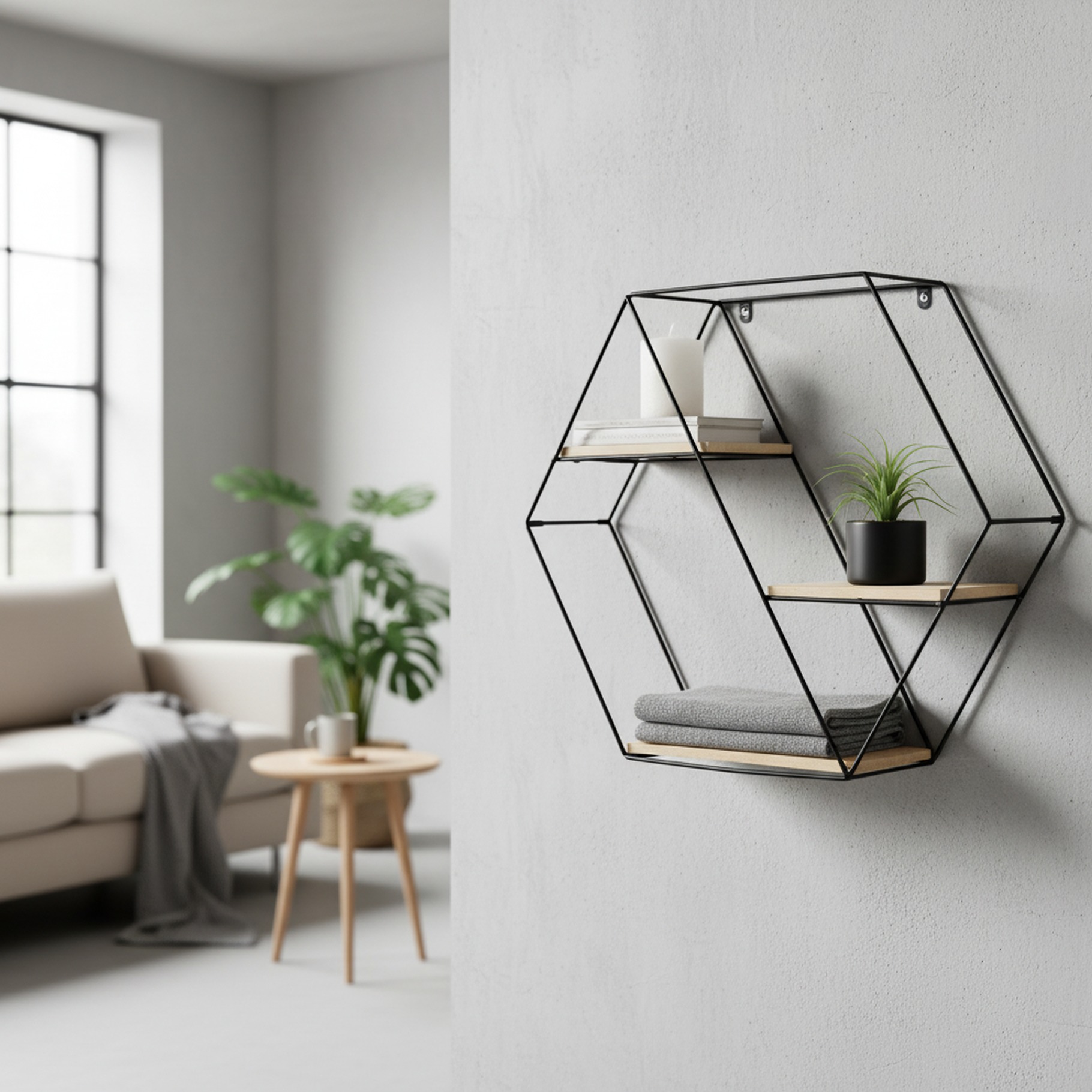 Wandregal zur Montage