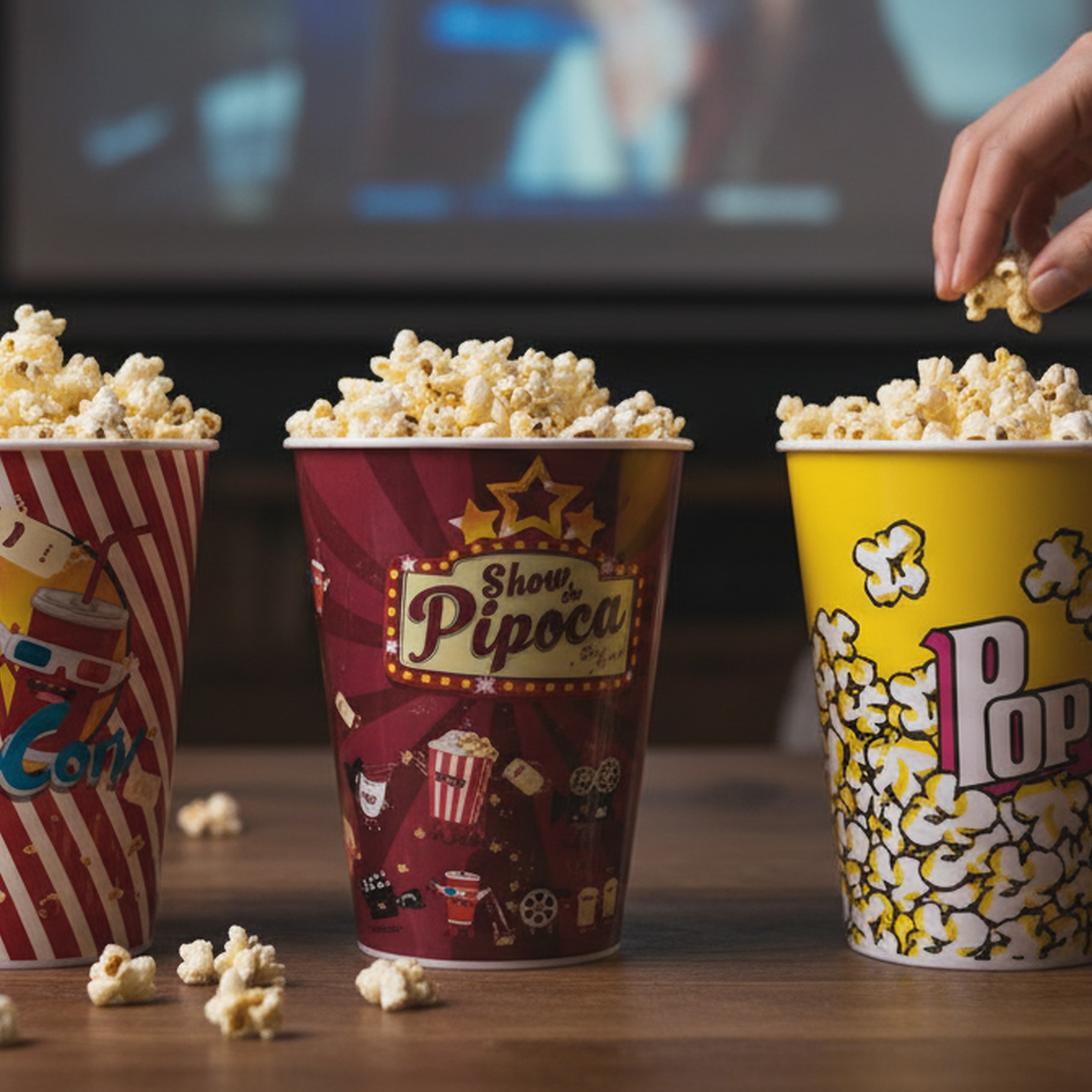 Popcorneimer, klein, ⌀18cm