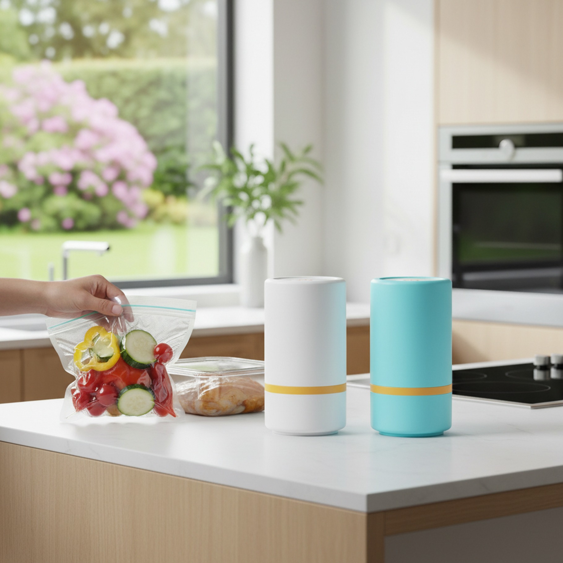 Elektrische Pumpe für Vakuum-Aufbewahrungsbeutel