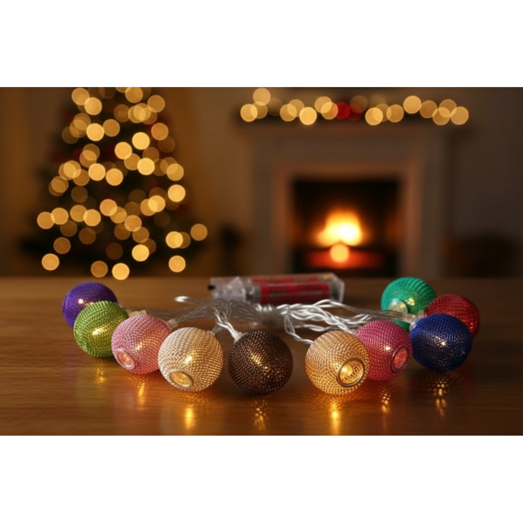 bunte LED Lichterkette