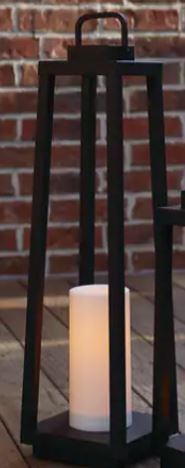 Laterne mit LED Kerze