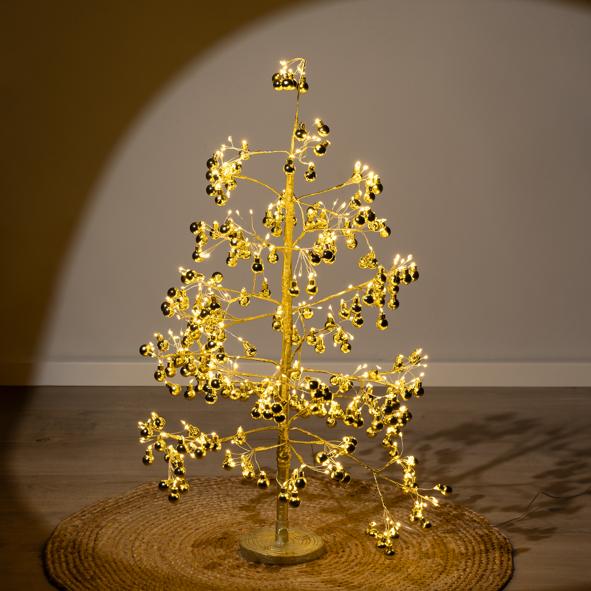 LED Baum aus Kupferdraht