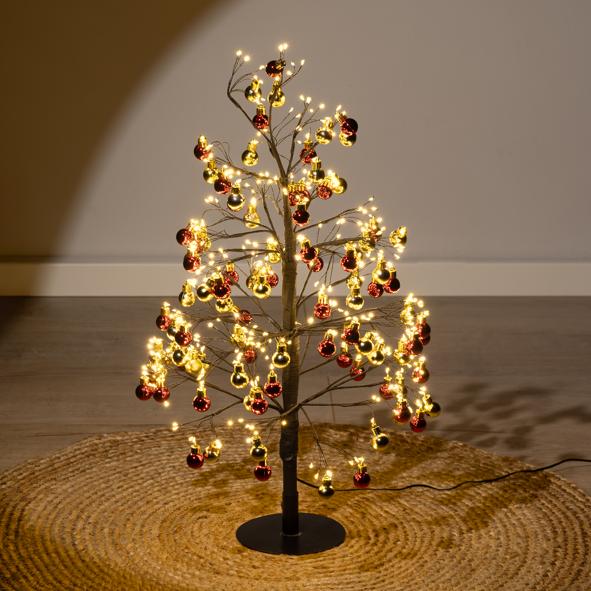 LED Baum aus Kupferdraht