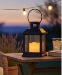 Laterne mit LED Kerze