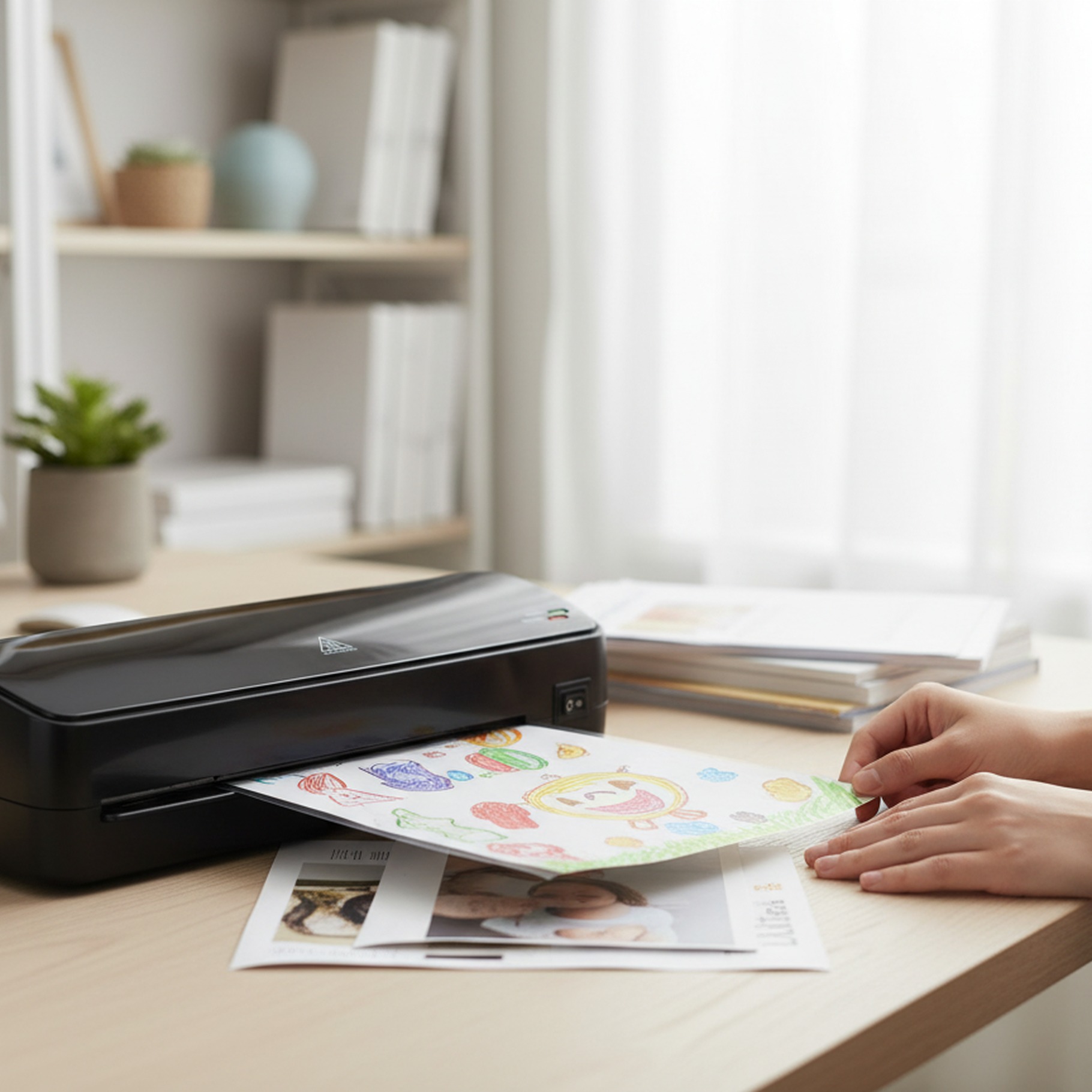 Laminiergerät für DIN A4 Seiten