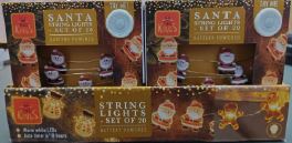 Lichterkette, Schneemann