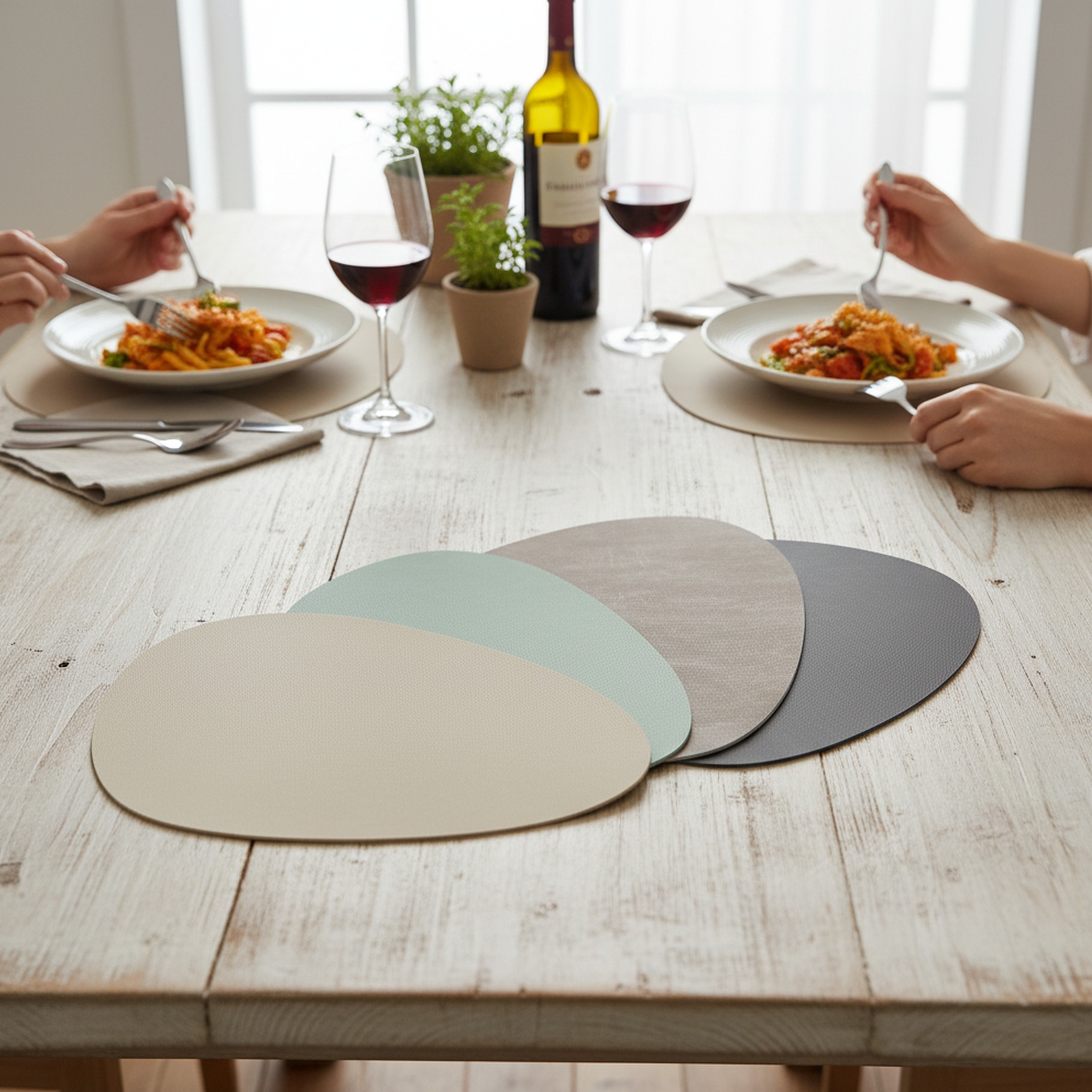 Platzset aus Kunstleder