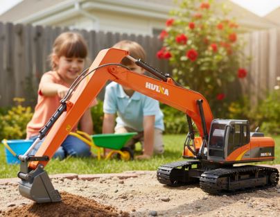 Ferngesteuerter Bagger 1:14 orange