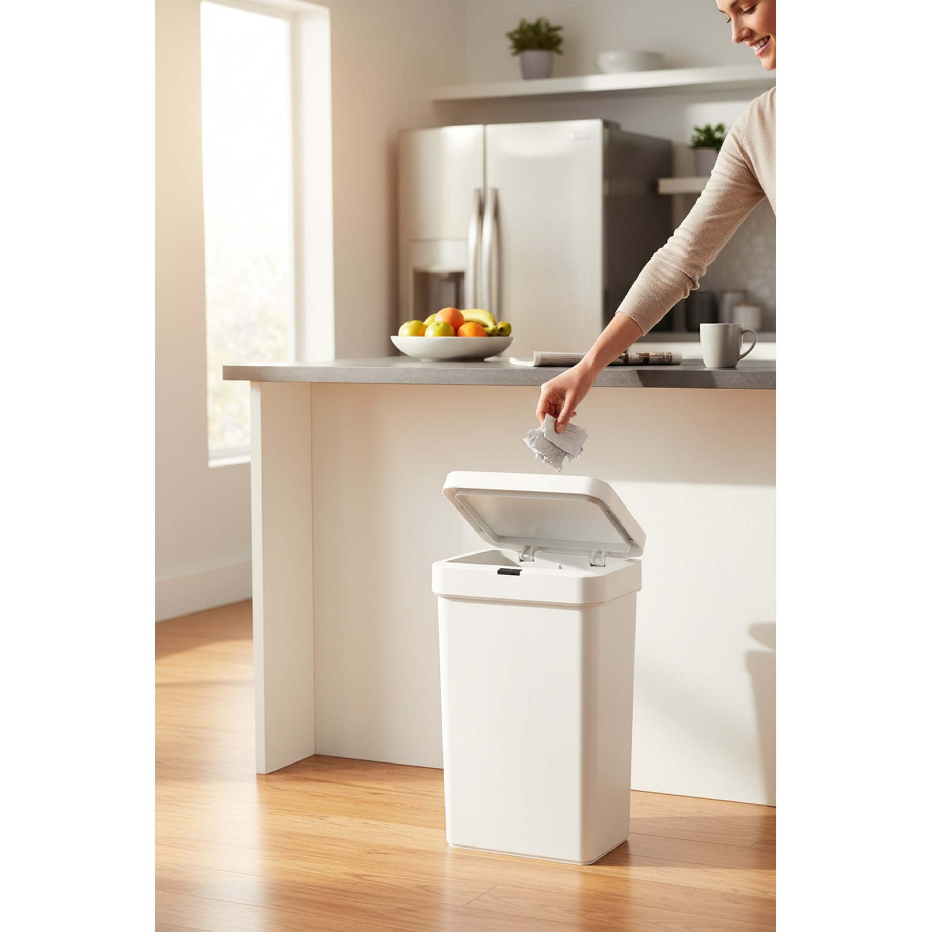 Mülleimer mit Sensor, ca. 50L