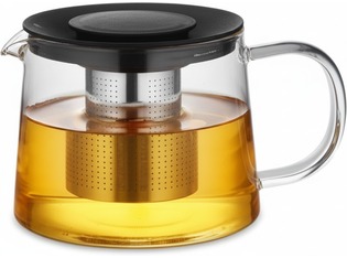 Teekanne aus Glas 1,5L, mit Glasgriff