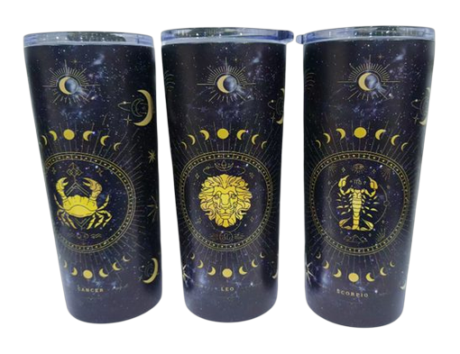 Isolierbecher To-Go, mit Sternzeichen, 600 ml