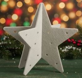 3D Deko Stern aus Filz, ca.  45cm