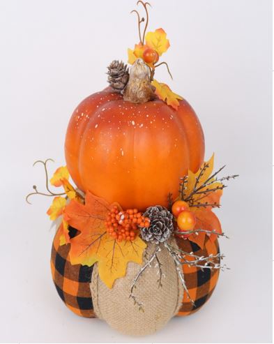 Herbstliche Kürbis Dekoration