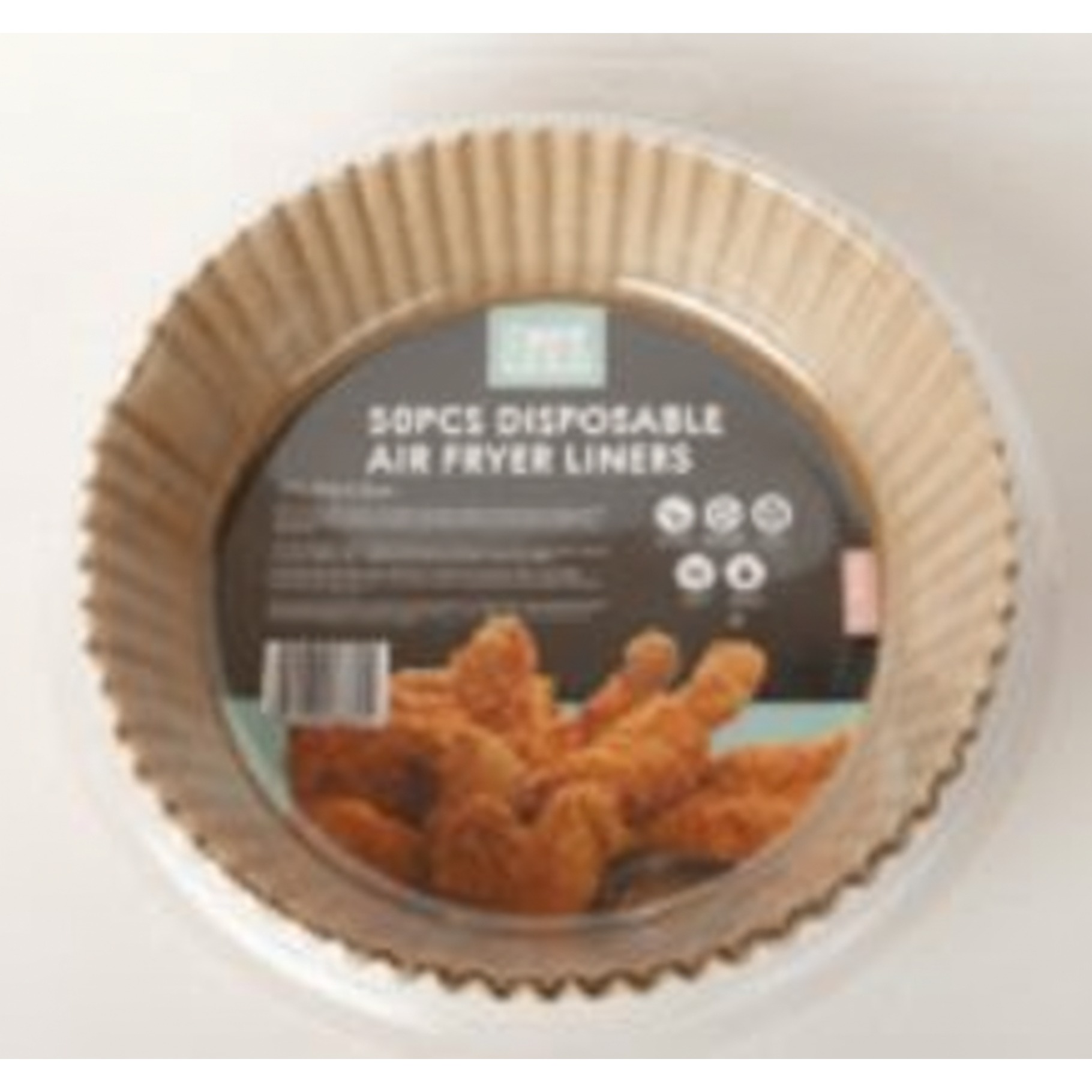 Einlagen für Heißluftfritteusen, 50 Stck.