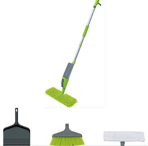 Wischmopp-Set 5 in 1, mit Sprühfunktion