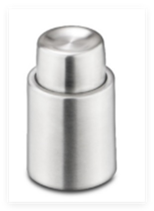 Vakuum Weinverschluss, Edelstahl