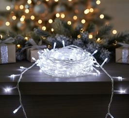 Kupferlichterkette mit 180 LEDs