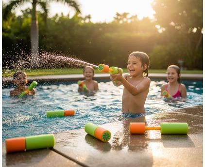 Wasserpistole, 15 x 5 cm