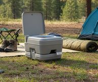 Mobile Toilette aus Kunststoff 10ltr