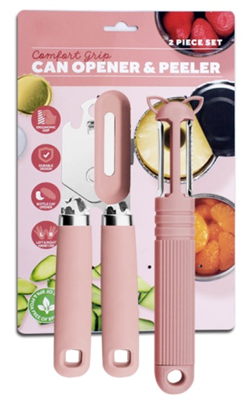 Dosenöffner und Sparschäler im Set