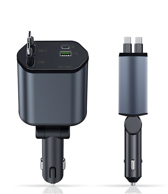 Autoladegerät USB C+C