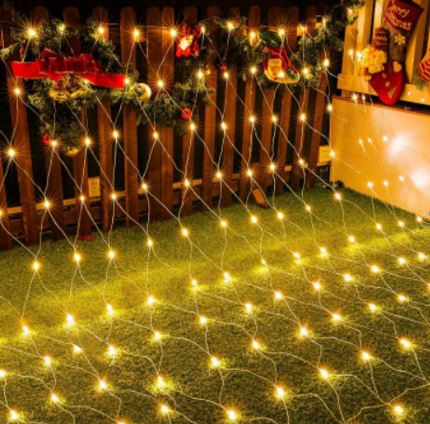 LED Lichternetz, ca. 3 x 3 Meter