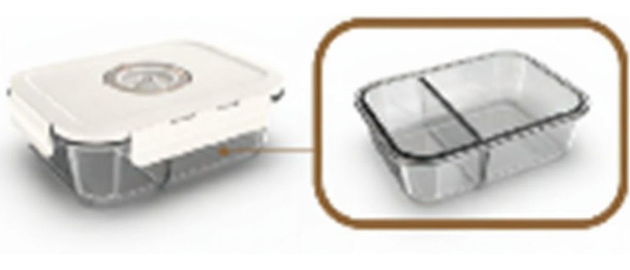 Vakuum Lunchbox, ca. 625 ml