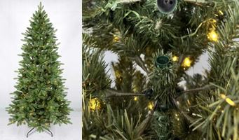 Künstlicher Weihnachtsbaum, 210 cm