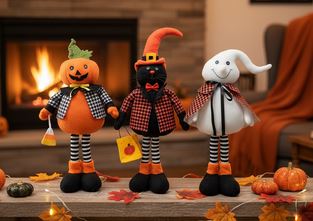 Halloween Puppe, sortiert