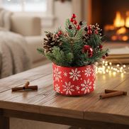 Künstliches Weihnachtsgesteck