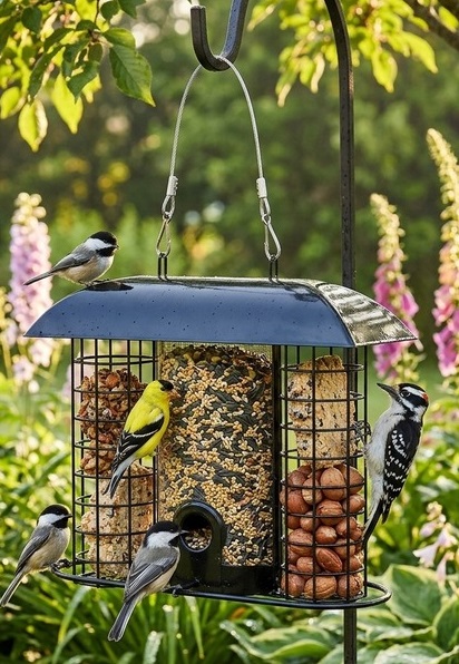 Vogelfutterstation 3 in 1