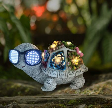 LED Solar Schildkröte – 23x11x13cm