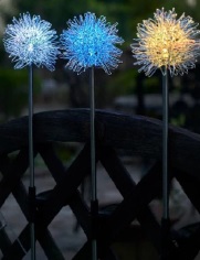 LED Solar Gartenstecker Pusteblume – Ø 10 x 75 cm
