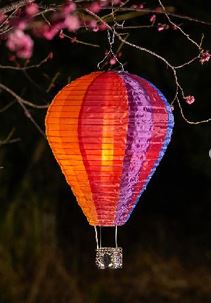 LED Solar Heissluftballon – 29x58cm