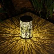 LED Solar Laterne Baummotiv/Äste – 12,5x12,5x20cm