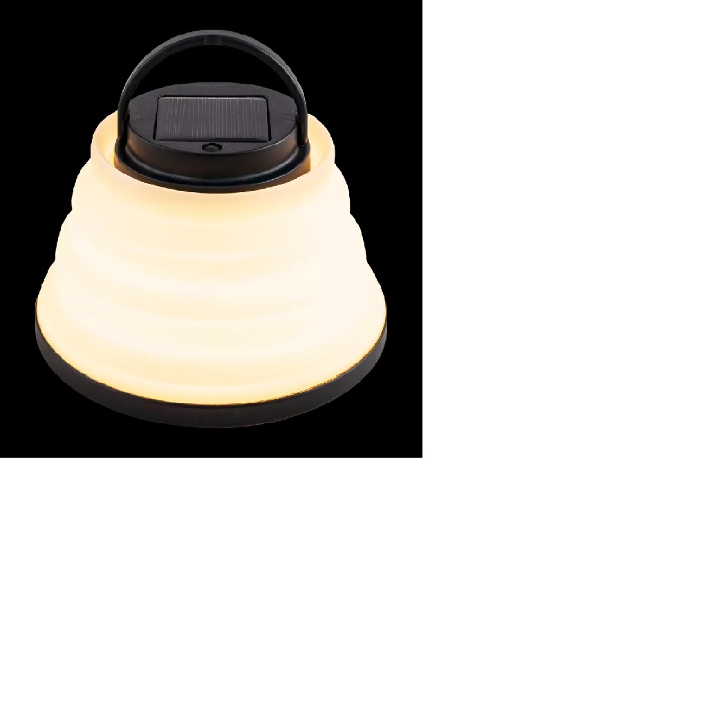 Faltbarer Solar LED Lampion – warmweiss 15x15x10cm