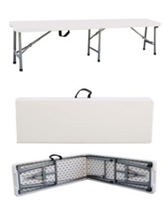 Bierzelt Bank aus HDPE – 183 x 30 x 44cm